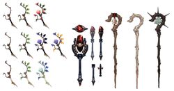 Conjurer Weapons FFXIV Art