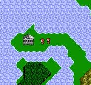 Nepto Shrine on the World Map (Famicom).