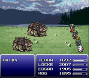 Final Fantasy VI battle