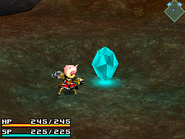 Checkpoint crystal in Multiplay Mode.