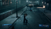The Huntsman battle from FFVII Remake