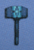 Mythril Hammer in Final Fantasy IV (DS).