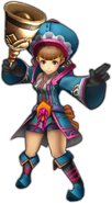 A Geomancer in Final Fantasy Explorers.