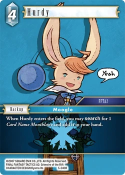 Hurdy [5-043R] Opus series card.