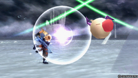 Tidus throws a Moogle