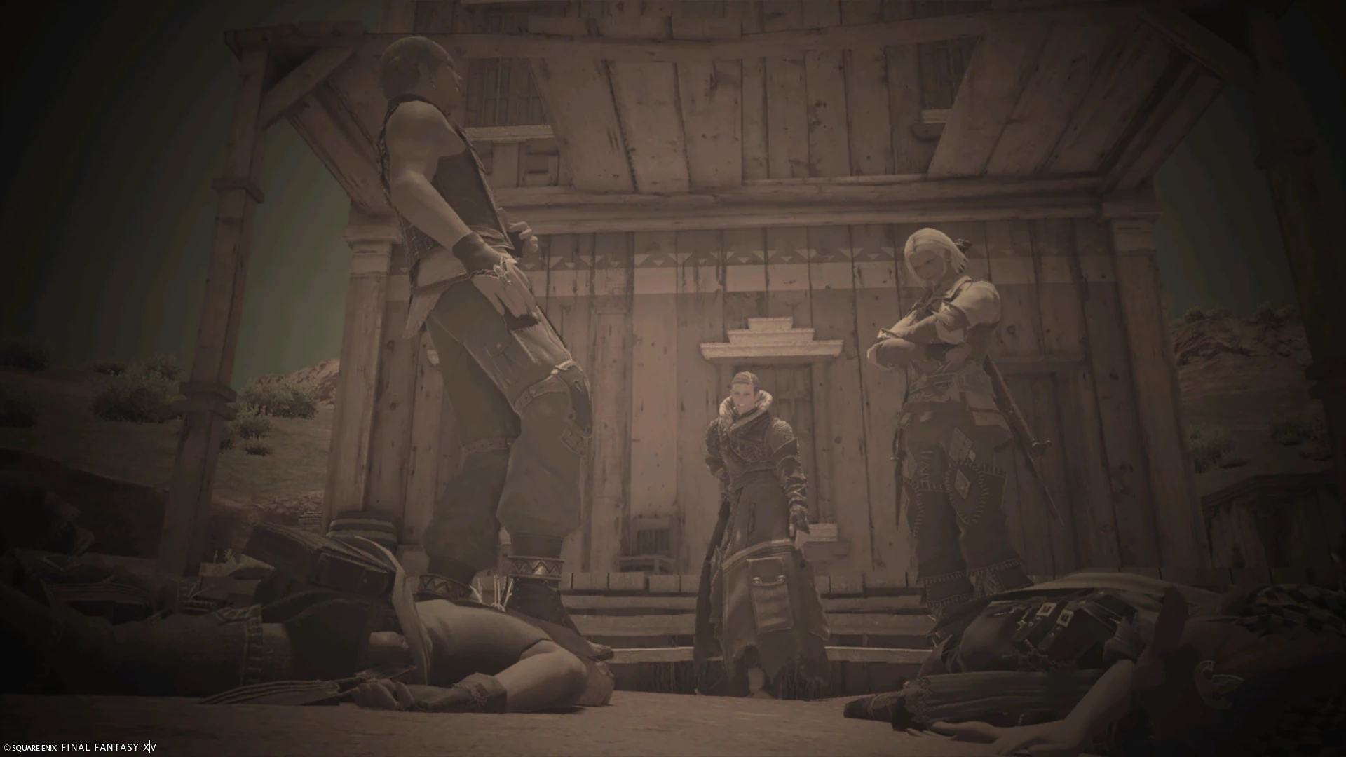 Wihuwte defeating the Daybreakers from FFXIV