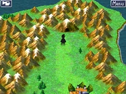 The Altar Cave on the world map (DS).