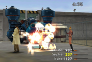 Ironclad Turret Fire from FFVIII Remastered