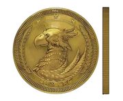 Sam's Coin artwork for Final Fantasy VII Remake