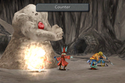 Sand Golem uses Counter from FFIX Remastered