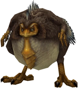 XII cockatrice render