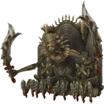 XII demon wall render