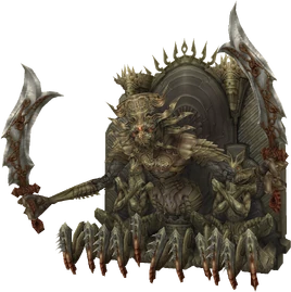 XII demon wall render