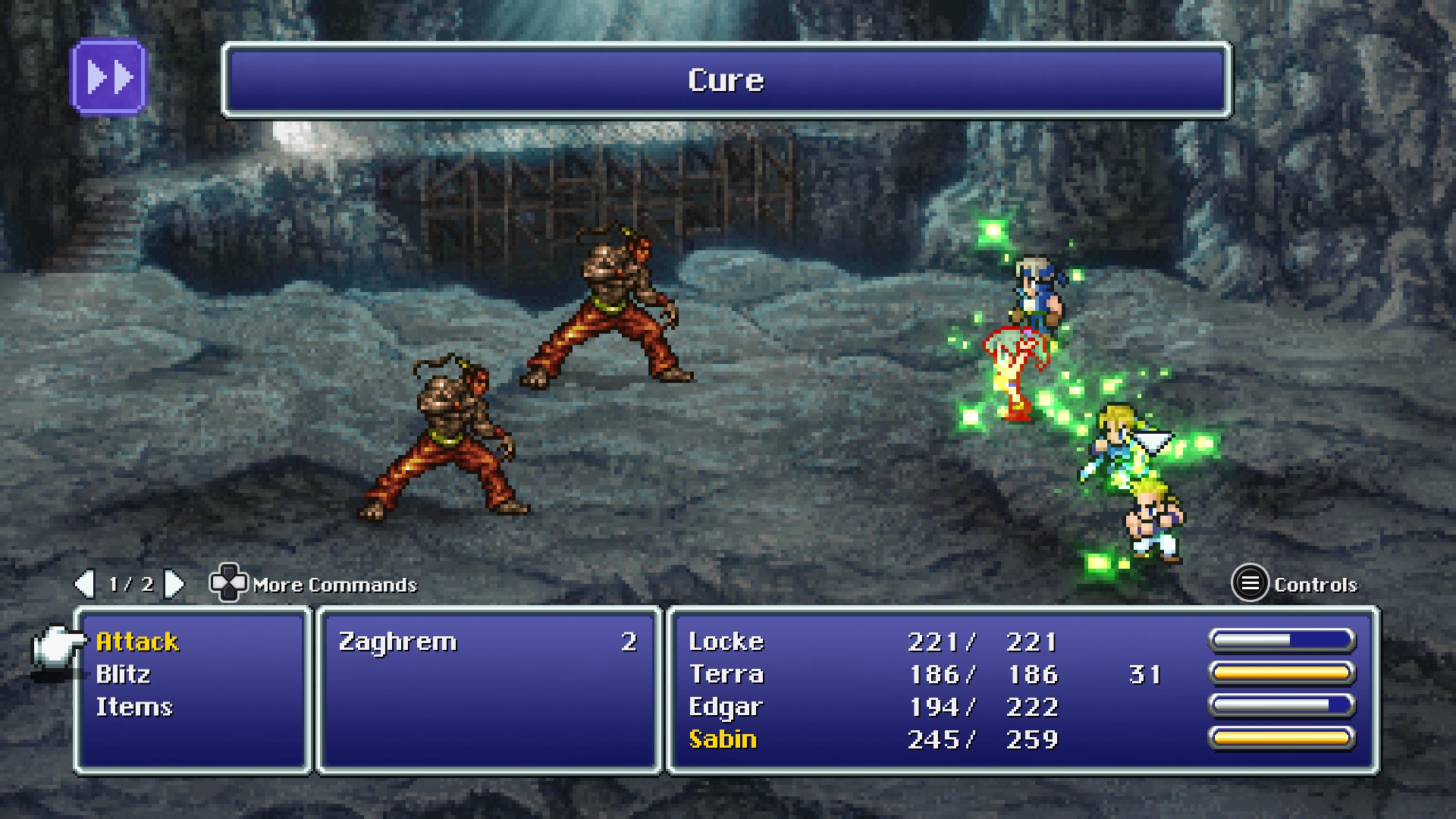 Cure (Final Fantasy VI), Final Fantasy Wiki