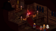 Delacroix uses the Scorpio Stone in FFT PSP