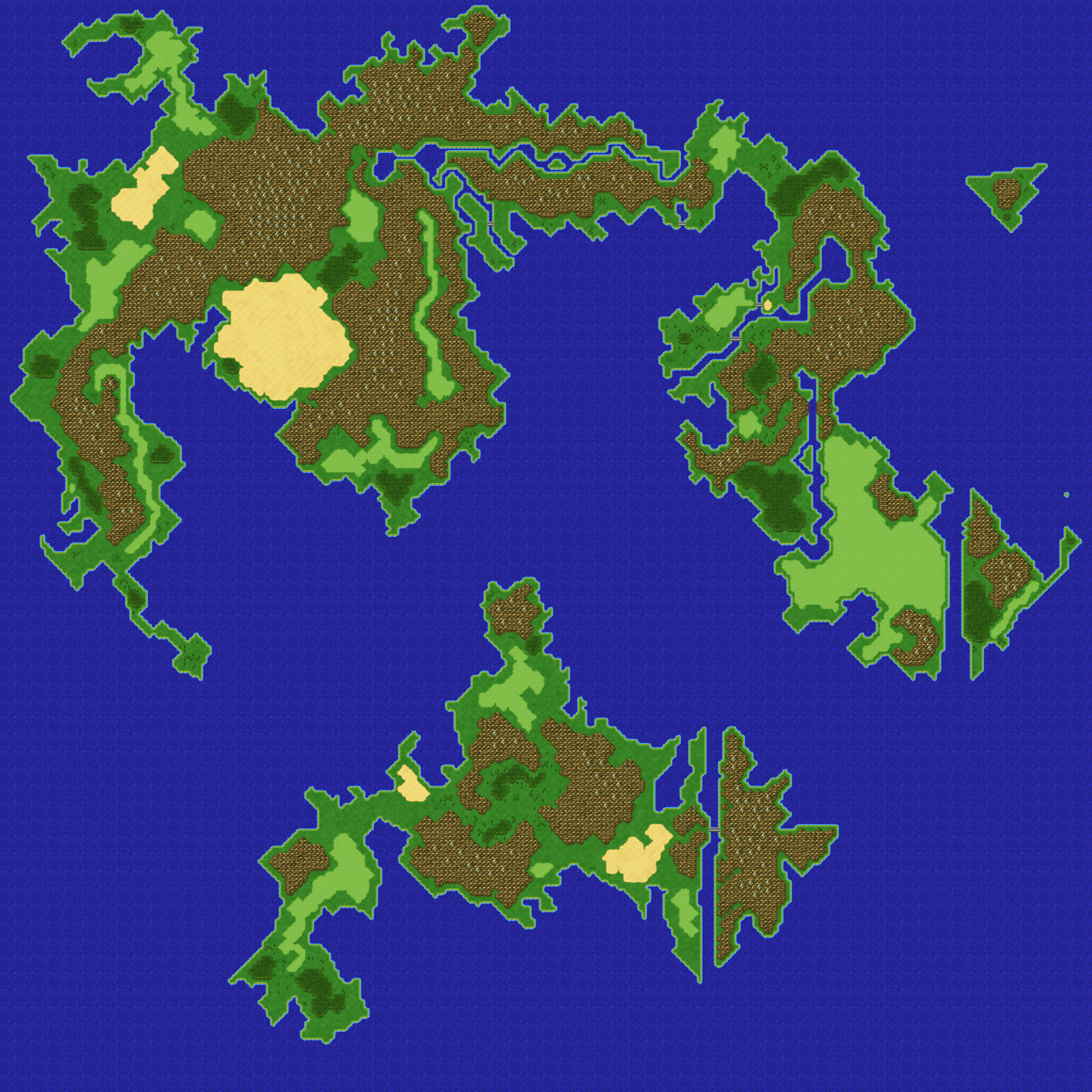 Ff3 Snes World Map World Of Balance | Final Fantasy Wiki | Fandom