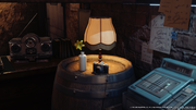 Aeriths flower in Seventh Heaven from FFVII Remake