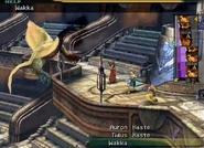 Fighting Garuda in Luca Stadium.