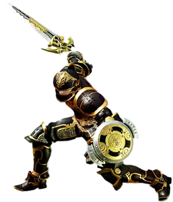 Gladiator render for Final Fantasy XIV: A Realm Reborn.