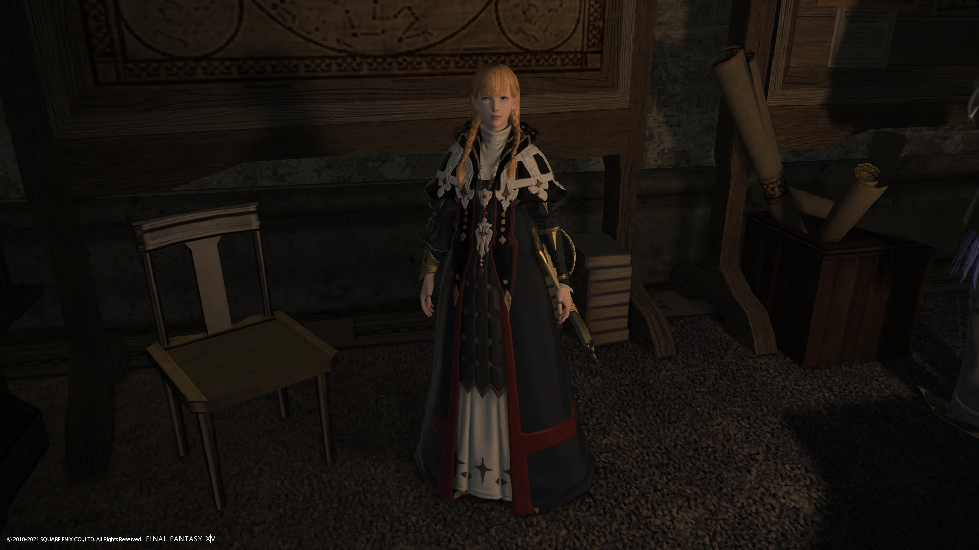 Clemence astrologian from FFXIV