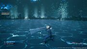 Cloud in Punisher Mode from FFVII Remake 2
