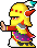 Sprite of Gogo casting a spell (Mobile/PC).