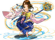 No. 2044 Determined Summoner, Yuna (7★).