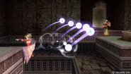 Terra using Holy in Dissidia Final Fantasy.