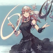 A Hyur astrologian, by K Okamoto.