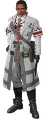 Aidman's White Coat gear from FFVIIEC