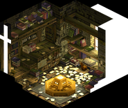 Besrudio's house, shown in a number of sidequest cutscenes.