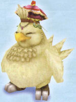 FFIX Fat Chocobo Art