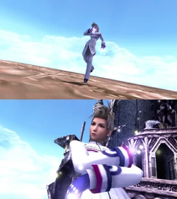 Paine's victory pose.