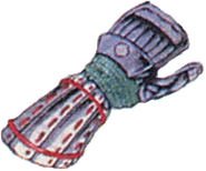 Official art of Genji Gloves from Final Fantasy II.