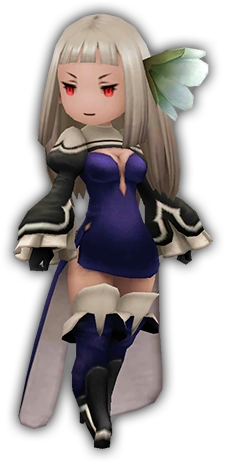 Magnolia as a Freelancer in Bravely Second: End Layer.