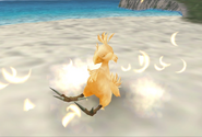 Boko summoned onto the battlefield.
