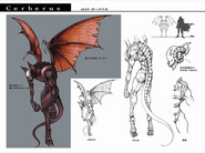 Concept artwork for Dirge of Cerberus -Final Fantasy VII-.
