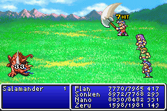 Final Fantasy II (PSX/GBA).