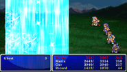 Holy10 cast on the enemy party in Final Fantasy II (PSP).