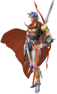 Firion's first alt outfit in Dissidia Final Fantasy, based on Amano's artwork.