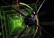 Net that captures space capsules.