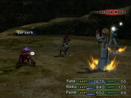 Silence status in ffx-2