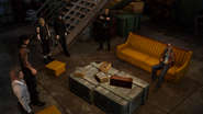 Cor and Cid in Cape Caem lighthouse basement from FFXV