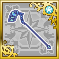 Ice Staff in Final Fantasy Airborne Brigade (SR).
