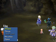 Rydia and Rosa under Mini status in Final Fantasy IV (DS).