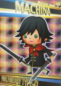 Theatrhythm Final Fantasy Curtain Call CollectaCards PAX 2014 - Machina - Front