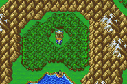 Wind Shrine on the World Map (GBA).