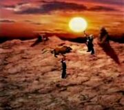 Nanaki in Cosmo Canyon.