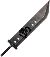 The Buster Sword wielded by Gilgamesh in Final Fantasy XII.