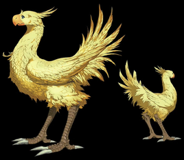 Chocobo from Final Fantasy VII Remake artwork